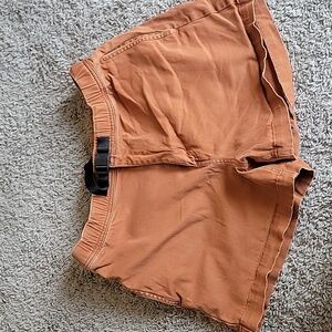 Topo Designs Mountain Shorts (Burnt Orange/Pumpkin Orange)